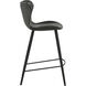 Arabella 35.75 inch Bravo Portabella / Polo Club Kohl Grey Counter Stool
